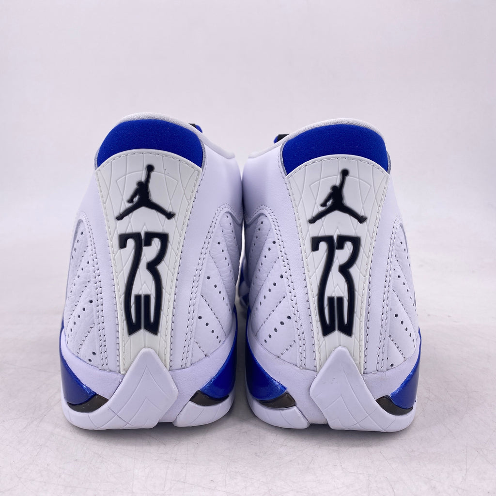 Air Jordan 14 Retro "White Hyper Royal" 2020 New Size 8