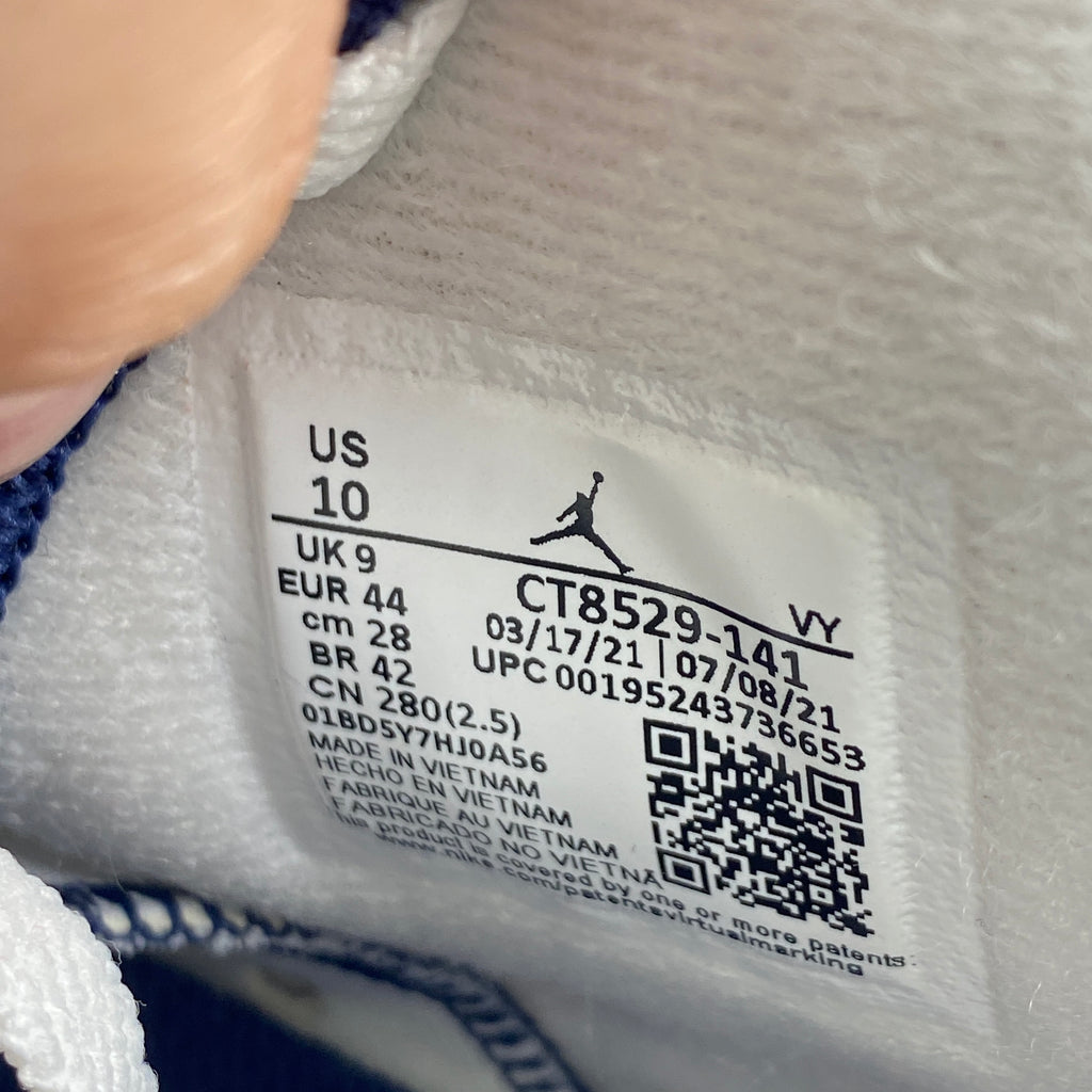 Air Jordan 6 Retro "Midnight Navy" 2022 New Size 10