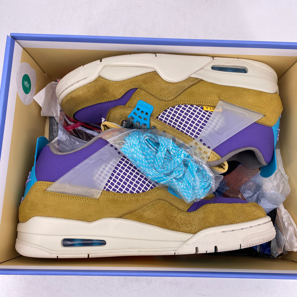 Air Jordan 4 Retro "Union Desert Moss" 2021 Used Size 8.5