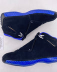 Air Jordan 18 Retro "Black Sport Royal" 2018 Used Size 13
