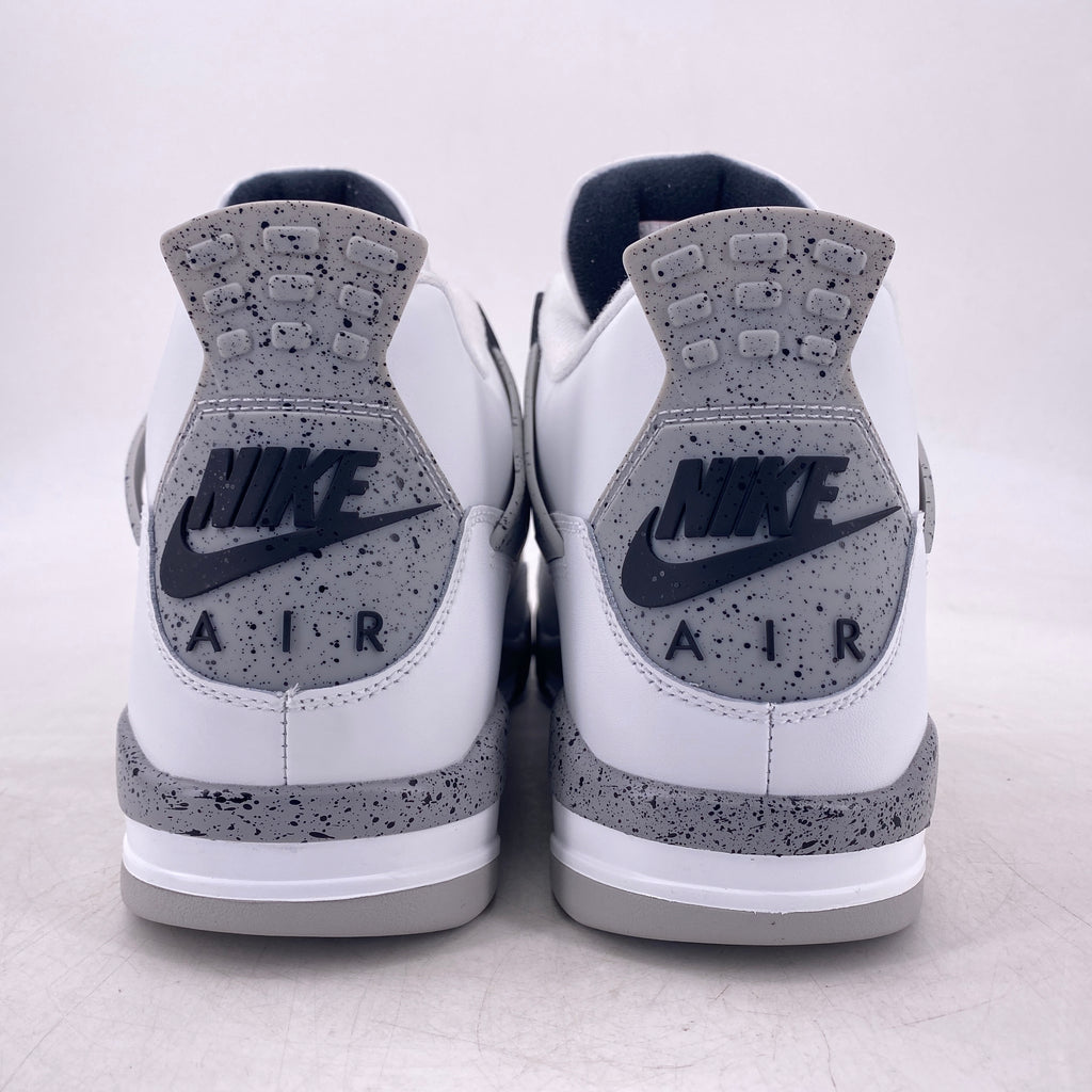 Air Jordan 4 Retro "White Cement" 2025 New Size 12