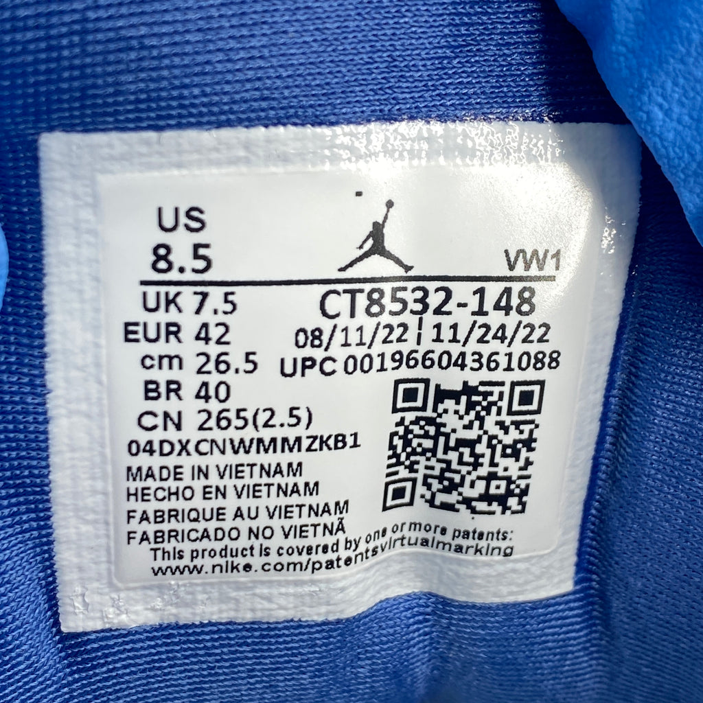 Air Jordan 3 Retro "Wizards" 2023 New Size 8.5