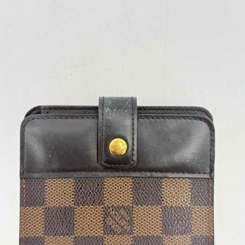 Louis Vuitton Wallet "DAMIER EBENE" Used Brown Size OS