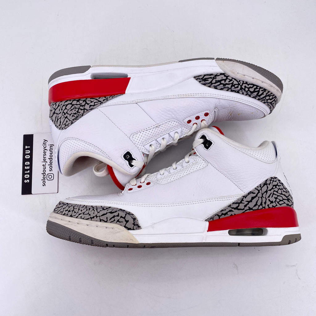 Air Jordan 3 Retro "Hall Of Fame" 2018 Used Size 11.5