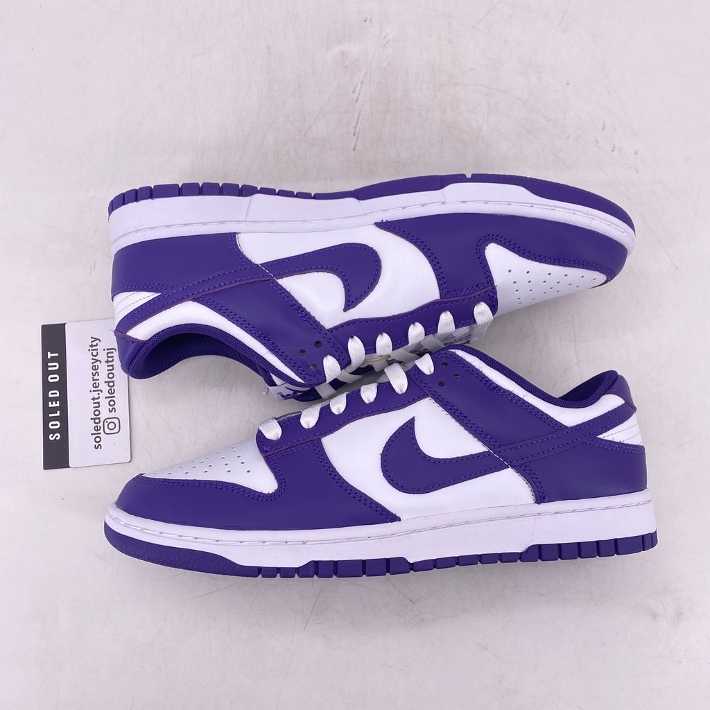 Nike Dunk Low Retro "Court Purple" 2022 New Size 9.5