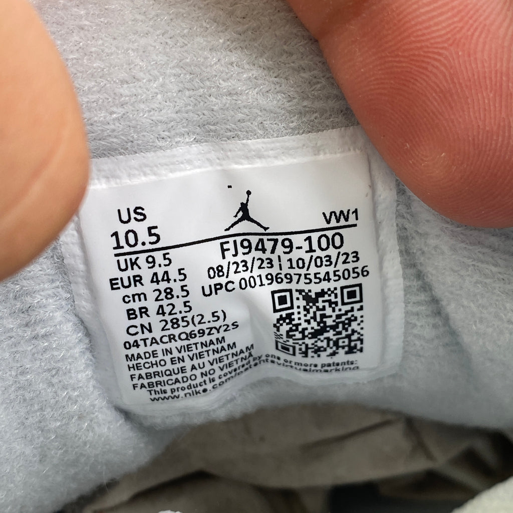 Air Jordan 3 Retro "Craft Ivory" 2024 New Size 10.5