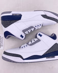 Air Jordan 3 Retro "Midnight Navy" 2023 New Size 11