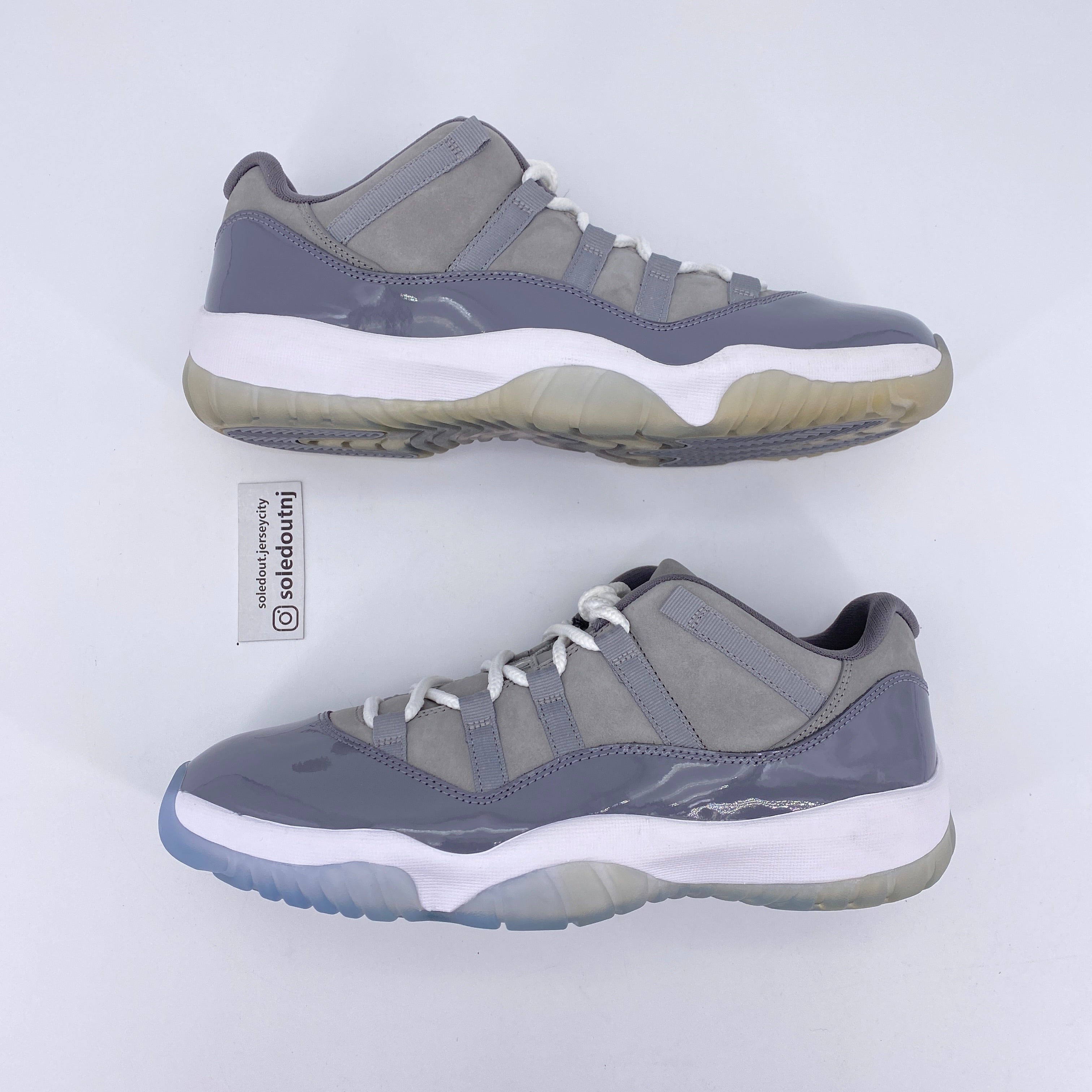 Air Jordan 11 Retro Low Cool Grey 2018 Size 11 SOLED OUT JERSEY CITY