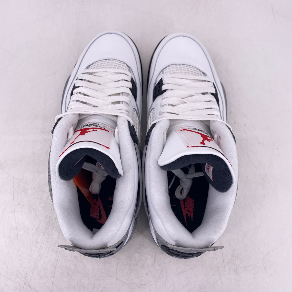 Air Jordan 4 Retro "White Cement" 2025 New Size 10.5