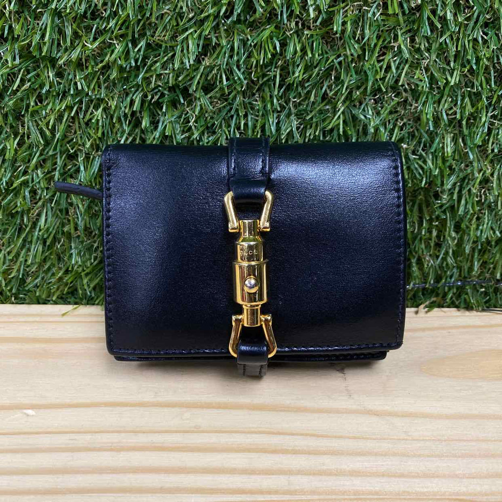 Gucci Wallet "JACKIE 1961" Used Black