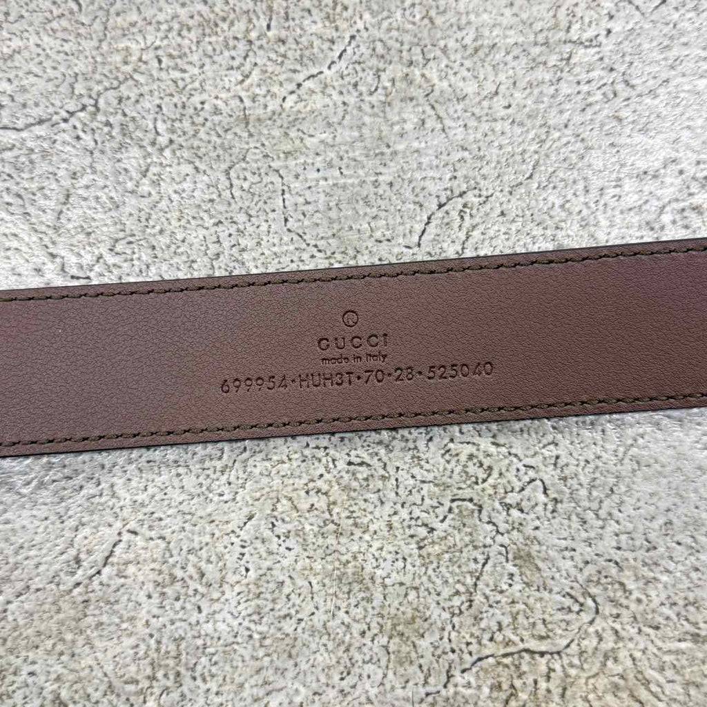 Gucci (W) Belt "BAMBOO" New Brown Size 28