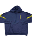 Chrome Hearts Hoodie "VERTICAL LOGO" Navy Used Size XL