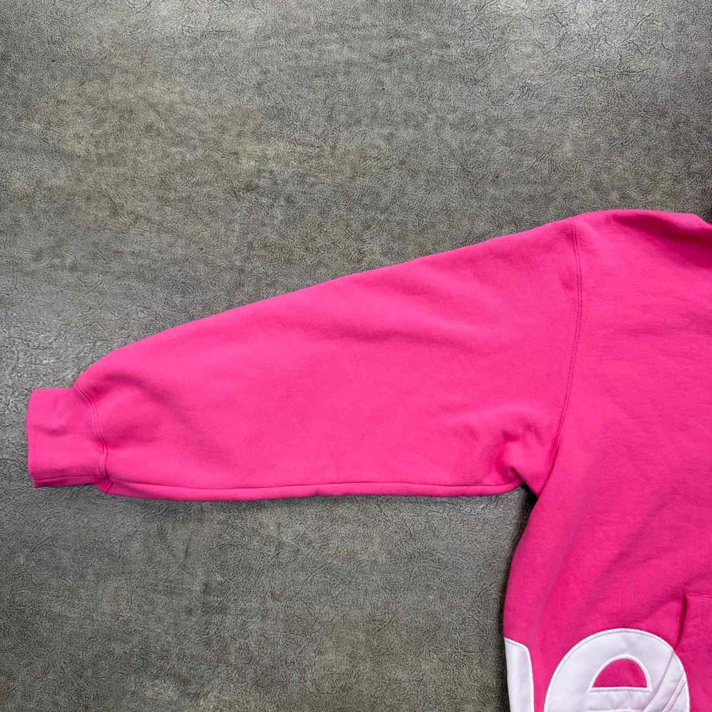 Supreme Zip Up "BIG LOGO" Pink New Size L