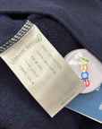 Chrome Hearts Hoodie "VERTICAL LOGO" Navy Used Size XL