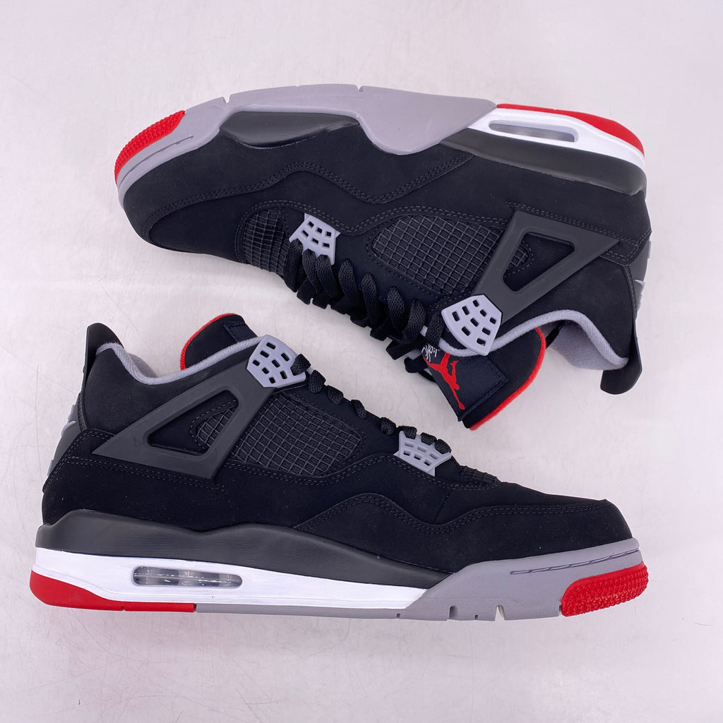 Air Jordan 4 Retro "Bred" 2019 New Size 12