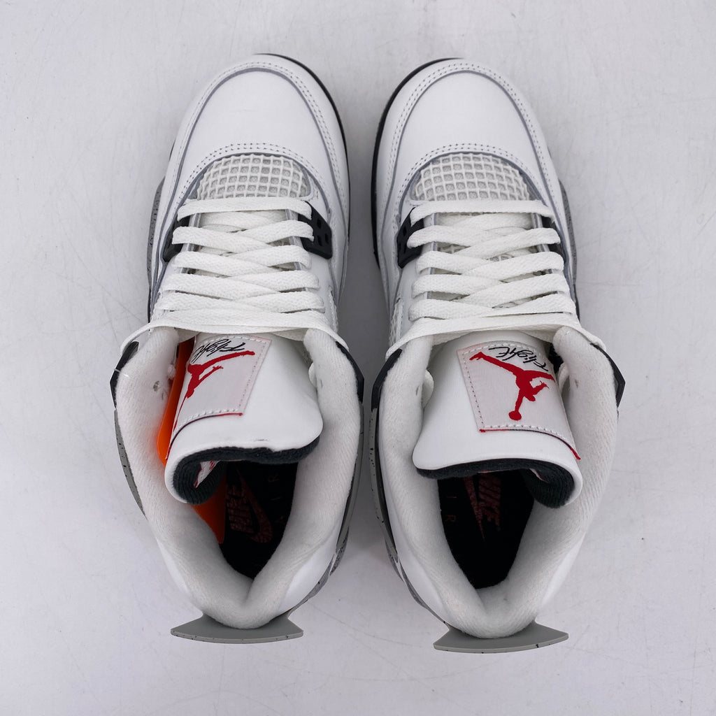 Air Jordan (GS) 4 Retro "White Cement" 2025 New Size 6.5Y