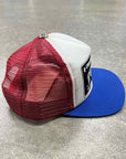 Chrome Hearts Trucker Hat "HOLLYWOOD" Used White Size OS