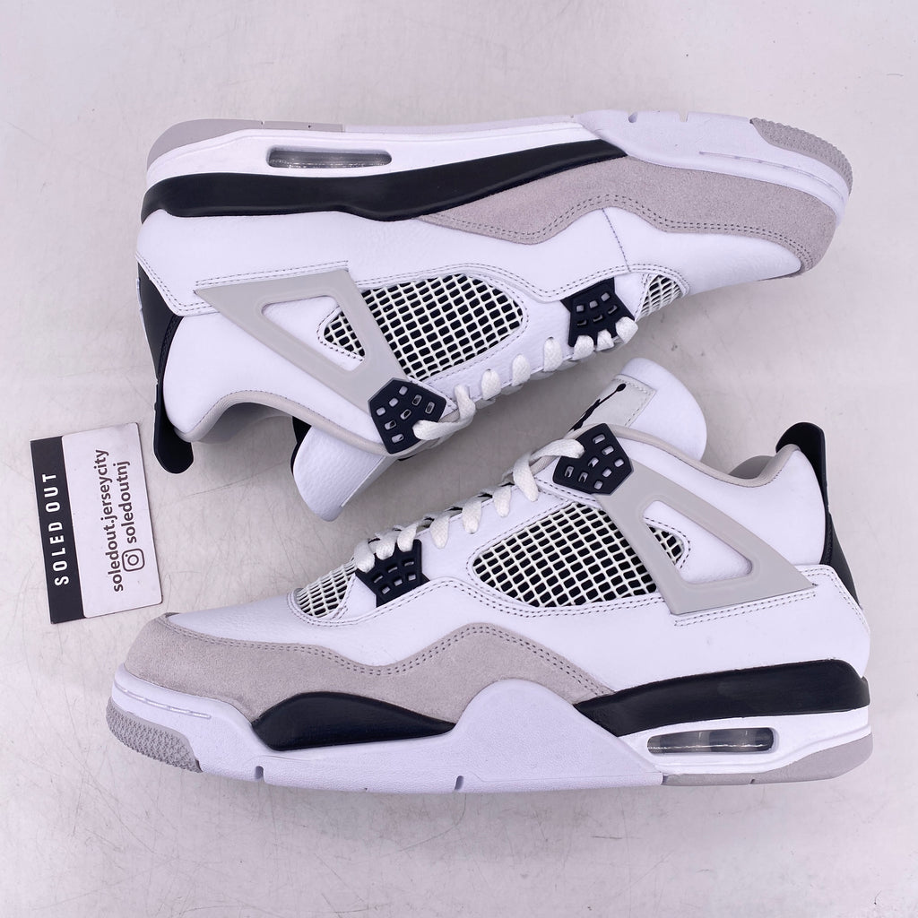 Air Jordan 4 Retro "Military Black" 2022 New Size 12