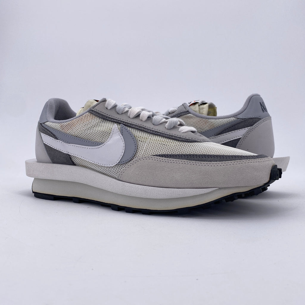 Nike LD WAFFLE / Sacai "Summit White" 2019 Used Size 10.5