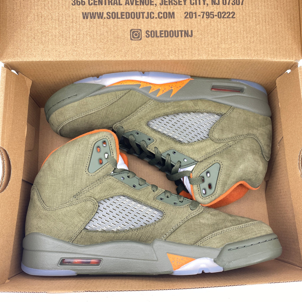 Air Jordan 5 Retro "Olive" 2024 Used Size 9.5