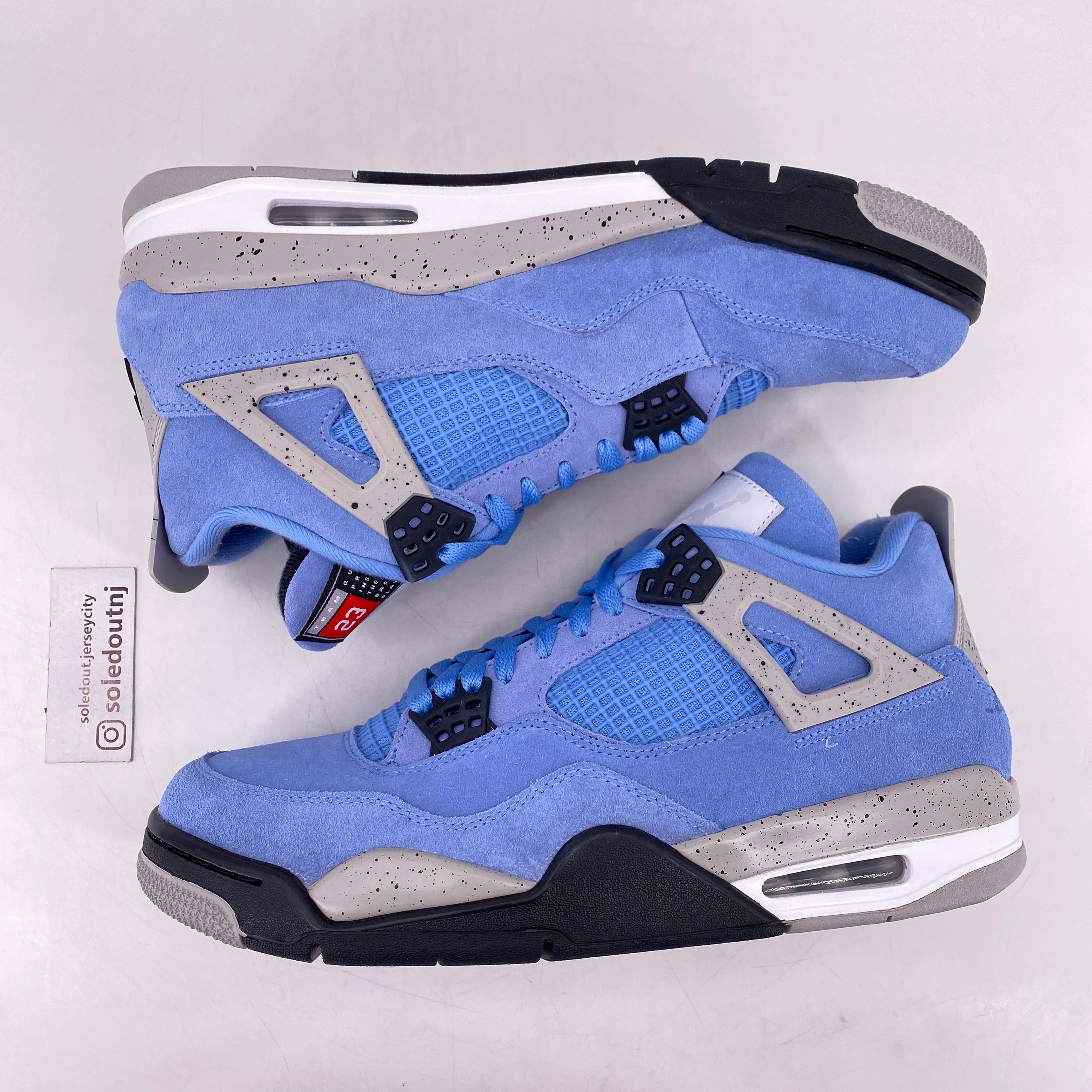 Size 9 - Jordan 4 Retro University Blue store 2021 Casual Running Shoes