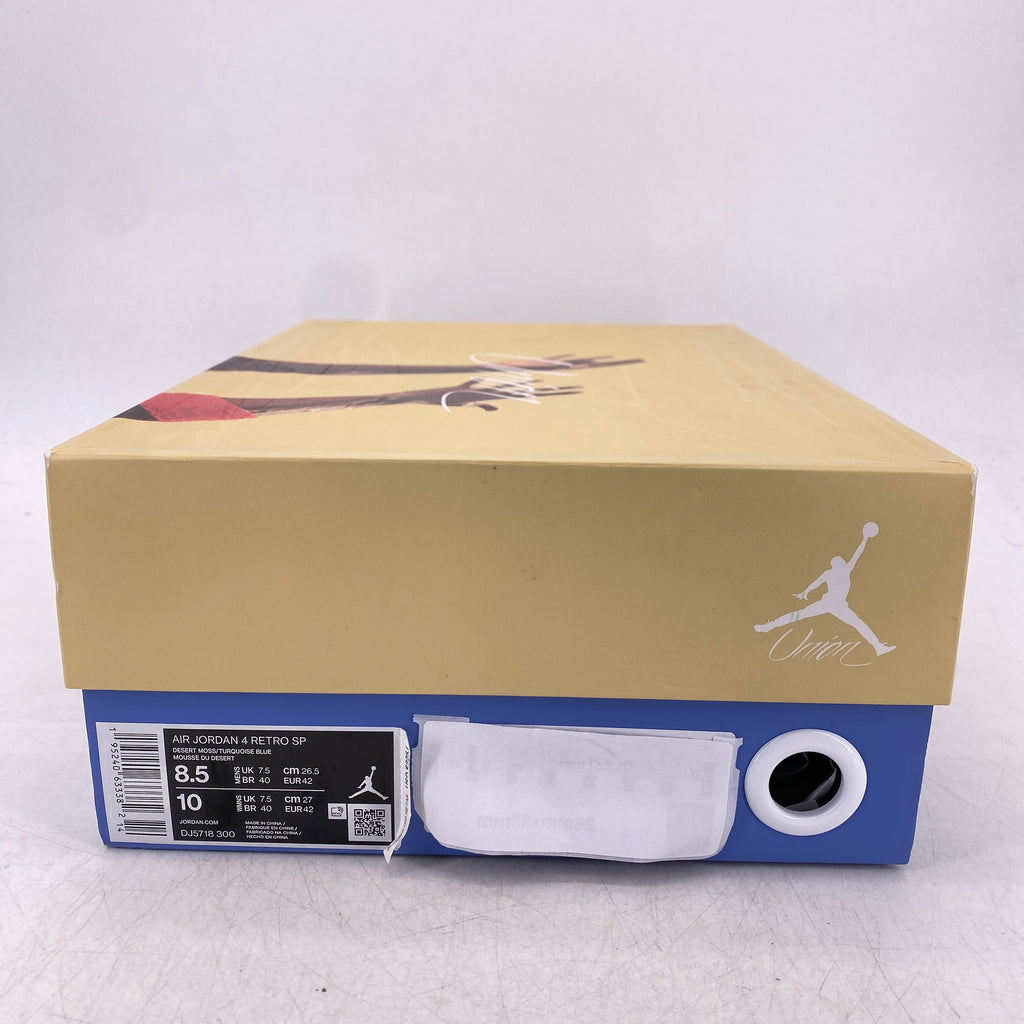 Air Jordan 4 Retro "Union Desert Moss" 2021 Used Size 8.5