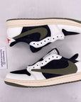 Air Jordan (W) 1 Low "Travis Scott Olive" 2023 New Size 10.5W