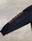 Chrome Hearts Hoodie "VERTICAL LOGO" Brown Used Size XL