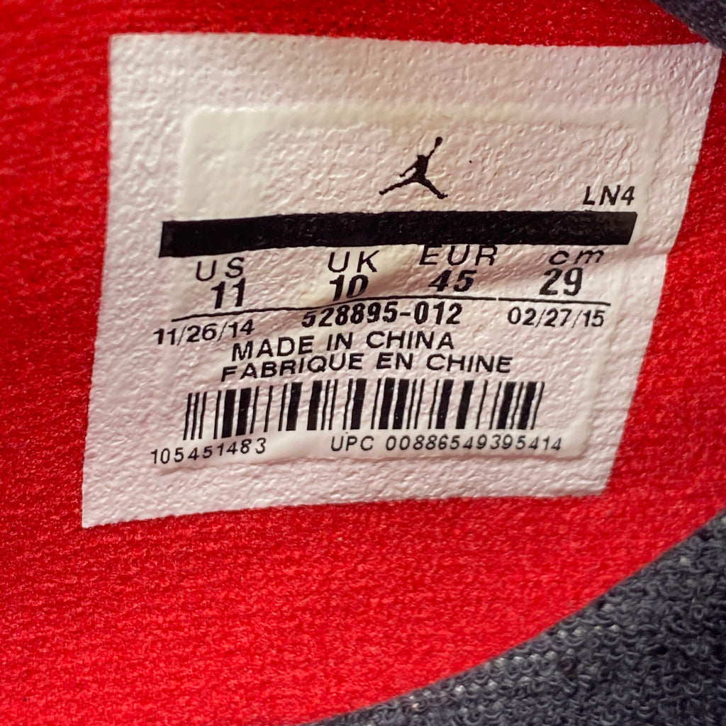 Air Jordan 11 Retro Low "Bred" 2015 New Size 11