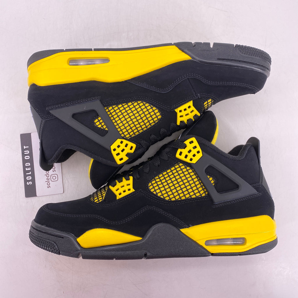 Air Jordan 4 Retro "Thunder" 2023 New Size 10.5