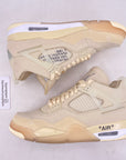 Air Jordan (W) 4 Retro "Ow Sail" 2020 Used Size 11W