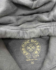 Chrome Hearts Hoodie "VERTICAL LOGO" Navy Used Size XL