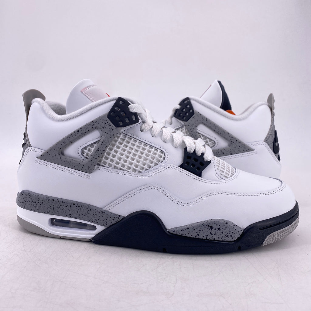 Air Jordan 4 Retro "White Cement" 2025 New Size 10