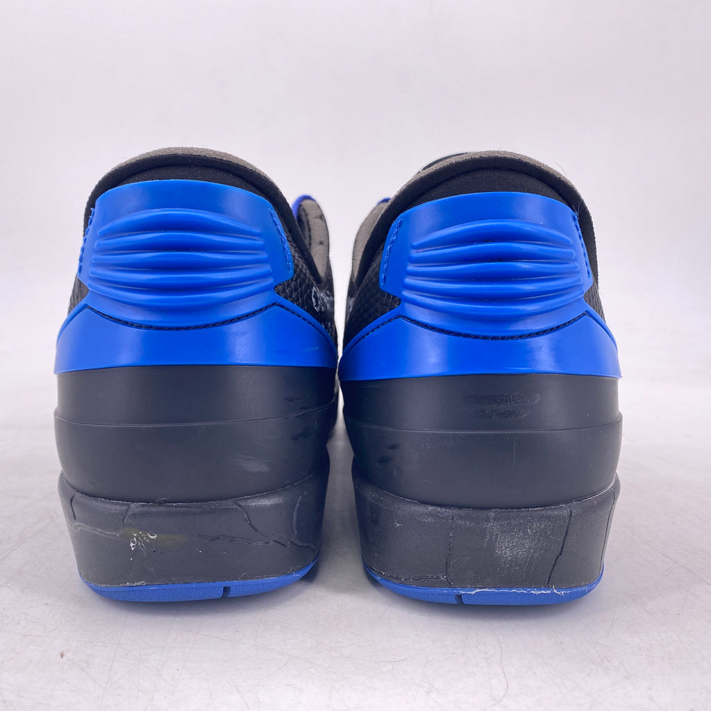 Air Jordan 2 Retro Low "Ow Black Blue" 2021 Used Size 10