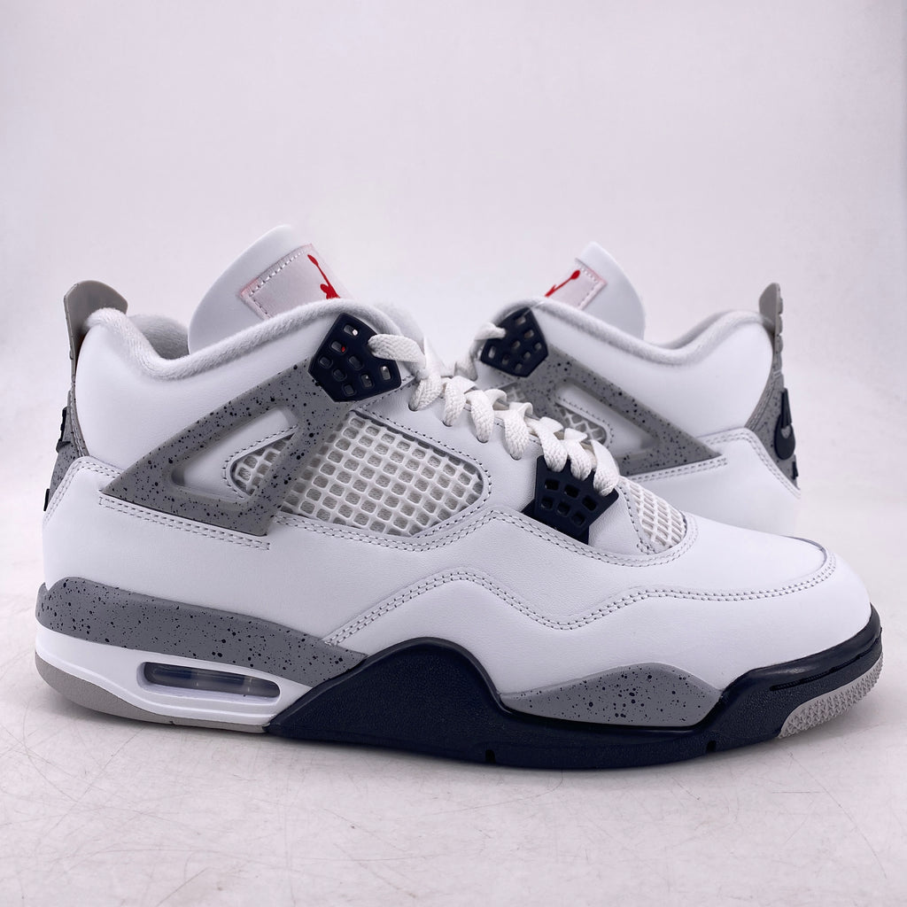 Air Jordan 4 Retro "White Cement" 2025 New Size 10.5