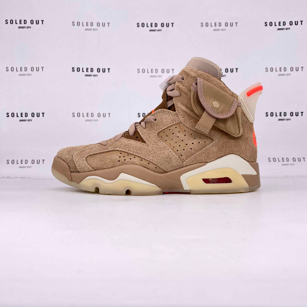 Air Jordan 6 Retro "British Khaki" 2021 New Size 4.5