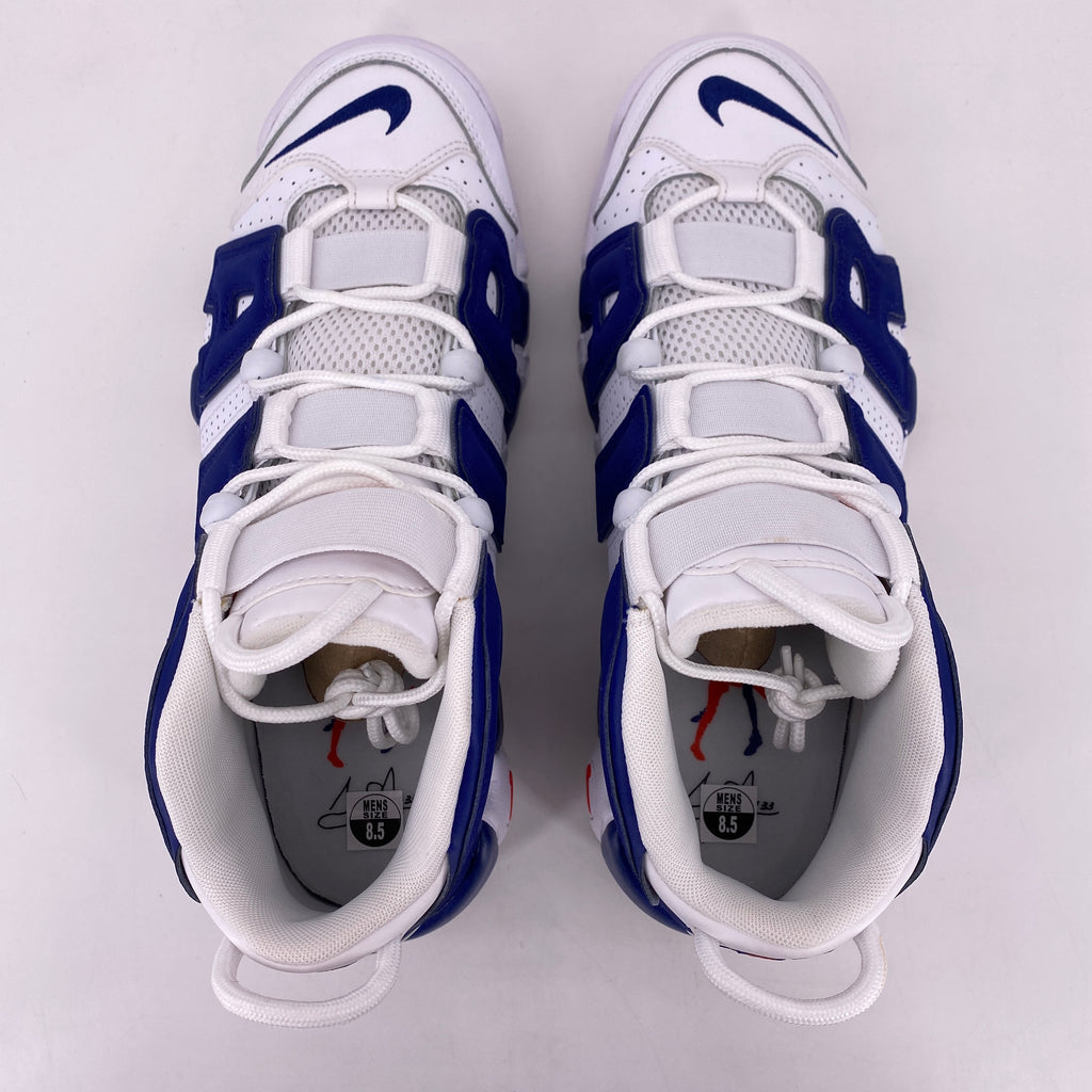 Nike Air More Uptempo "Knicks" 2017 New Size 8.5