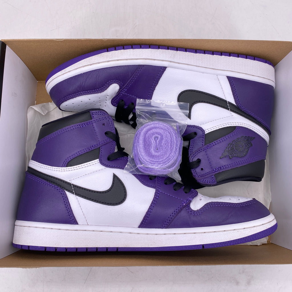 Air Jordan 1 Retro High OG "Court Purple 2.0" 2020 Used Size 11
