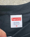 Supreme T-Shirt "RIDERS" Black New Size M