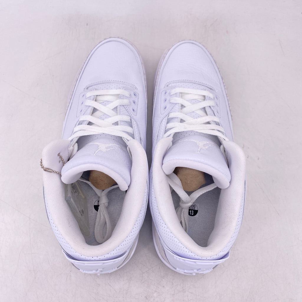 Air Jordan 3 Retro "Pure White" 2018 New Size 13