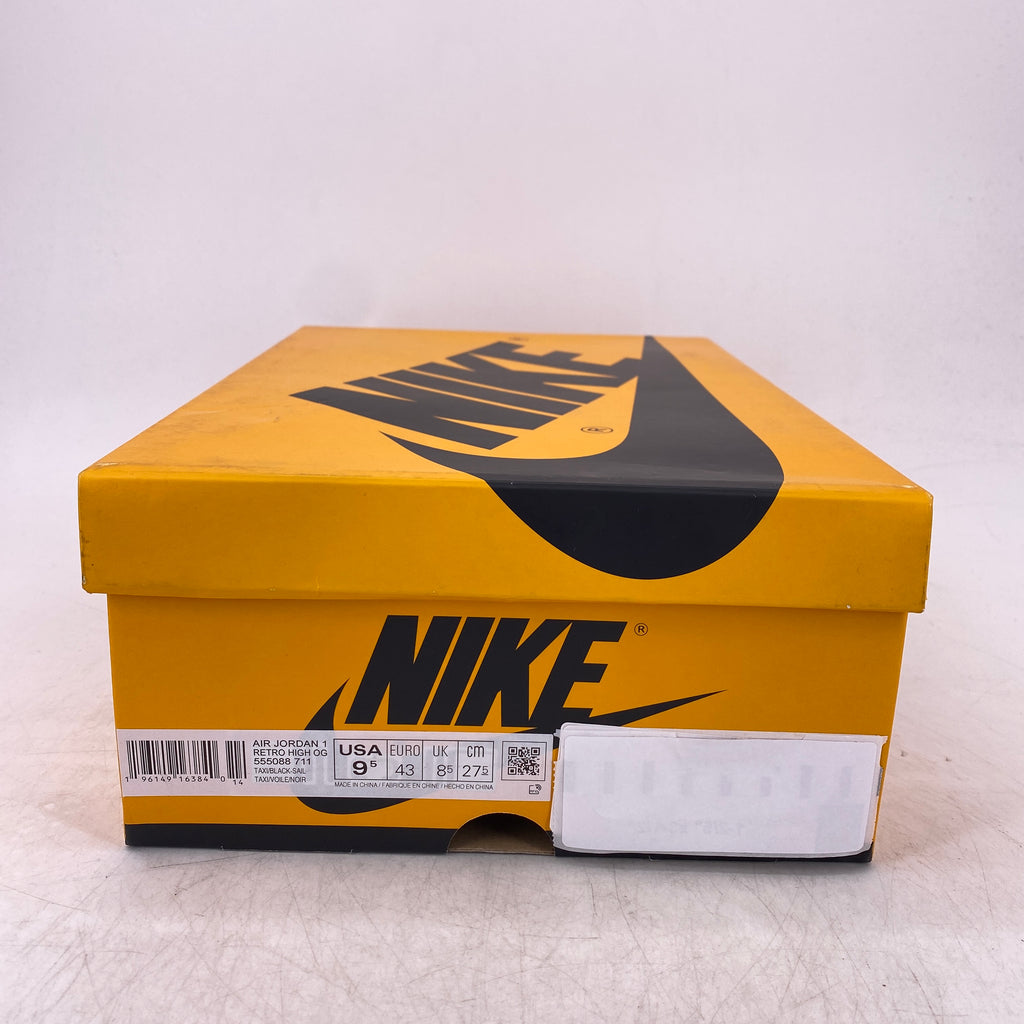 Air Jordan 1 Retro High OG "Taxi" 2022 New Size 9.5