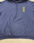 Chrome Hearts Hoodie "VERTICAL LOGO" Navy Used Size XL