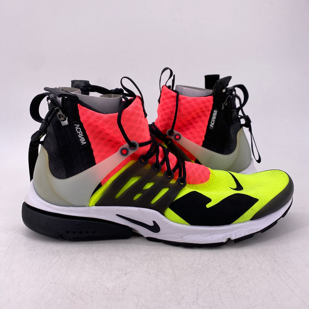 Nike Air Presto Mid "Acronym Volt" 2016 Used Size XL