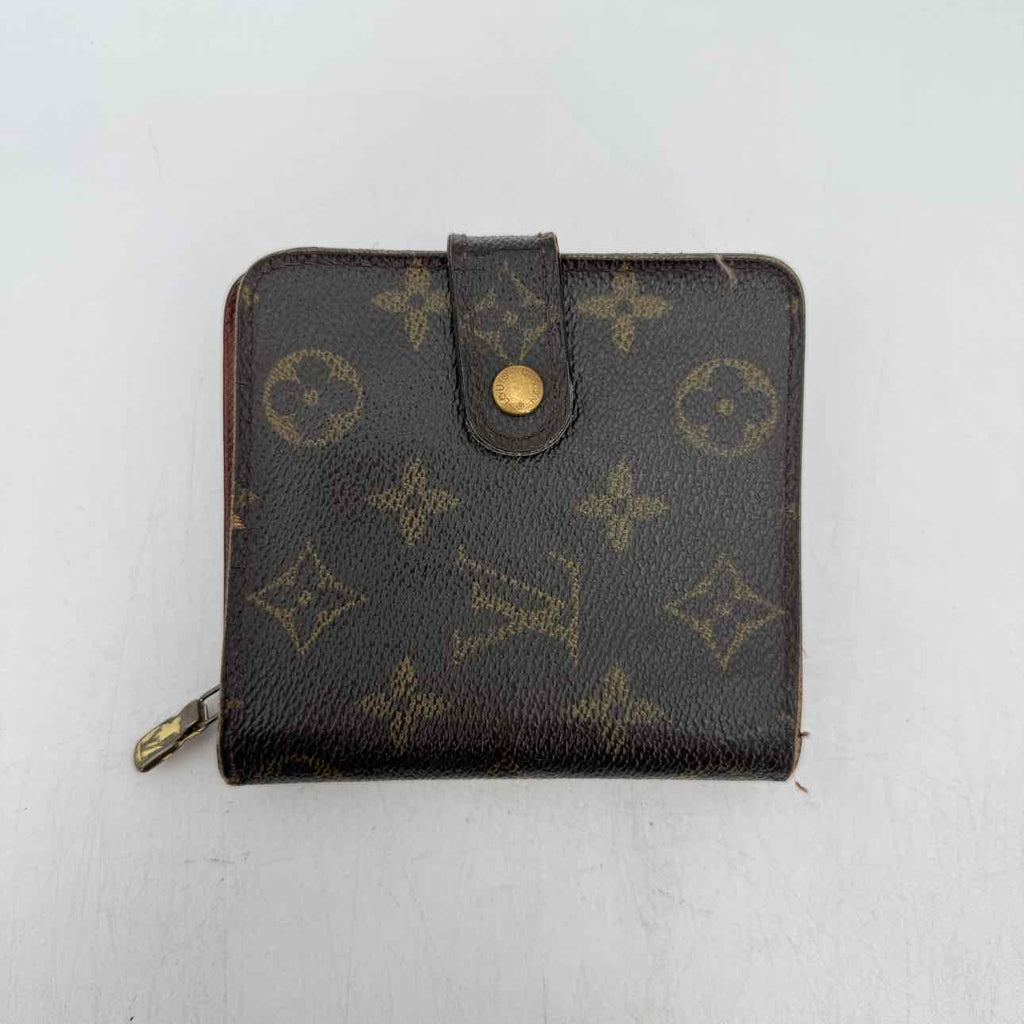 Louis Vuitton Wallet "MONOGRAM BIFOLD" Used Brown Size OS