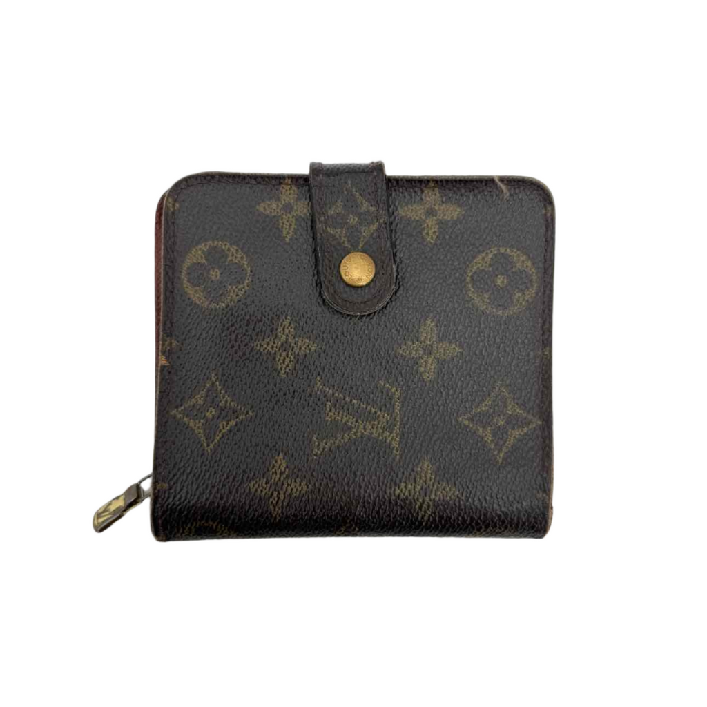 Louis Vuitton Wallet "MONOGRAM BIFOLD" Used Brown Size OS