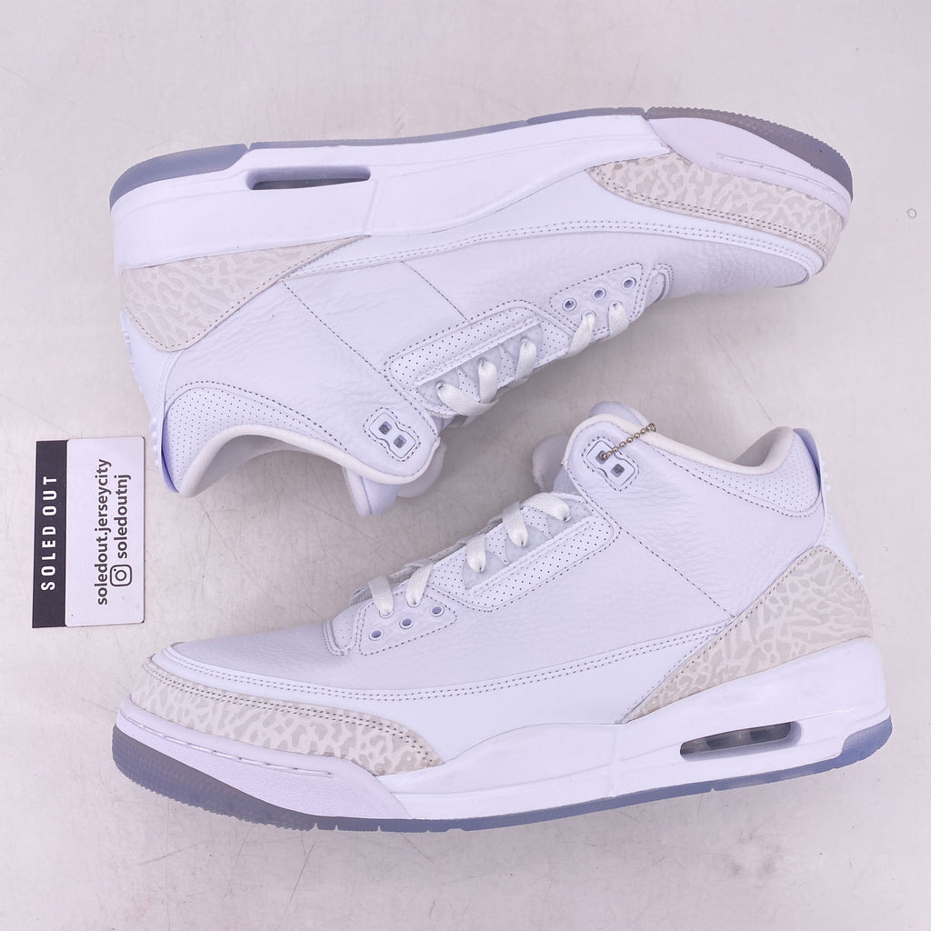 Air Jordan 3 Retro "Pure White" 2018 New Size 13