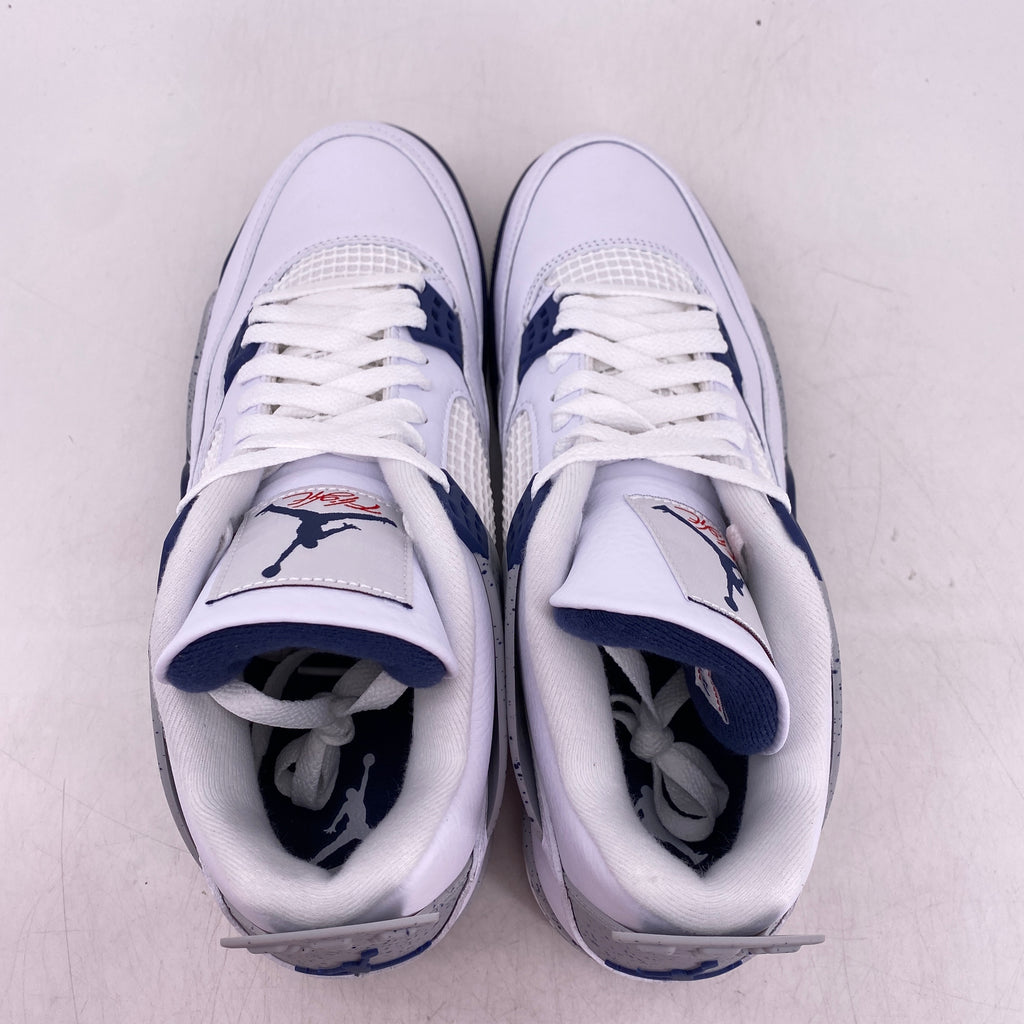 Air Jordan 4 Retro "Midnight Navy" 2022 New Size 10.5