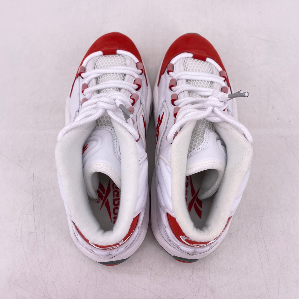 Reebok Question Mid "Red Toe"  New Size 6