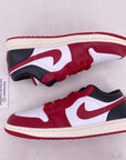 Air Jordan (W) 1 Low "Reverse Black Toe" 2022 New Size 12W
