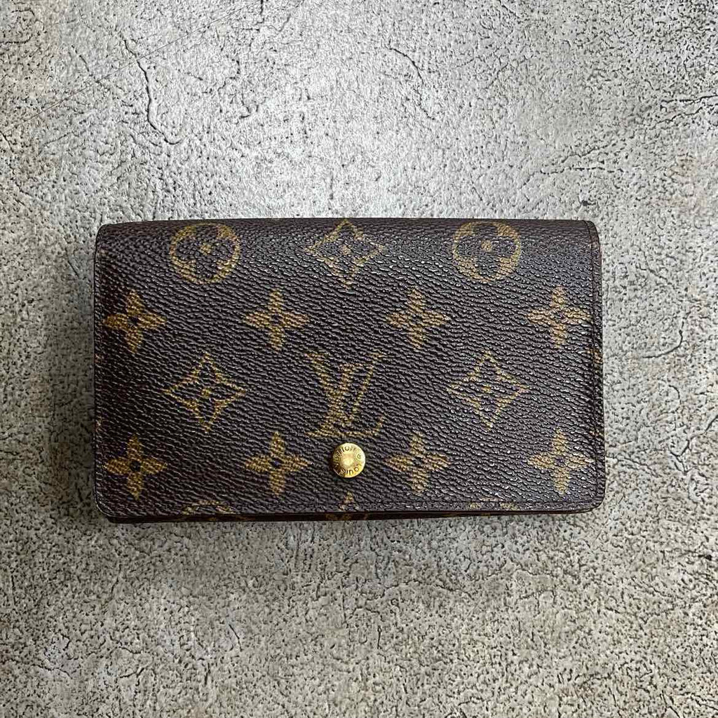 Louis Vuitton Wallet "BIFOLD" Used Brown